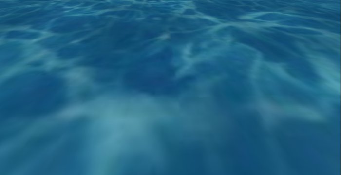 TM 10 x 15 Oval Rippling Pool Water with Splash - 1 prim