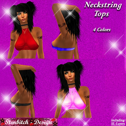 Neckstring-Tops (including Omega-Applier)
