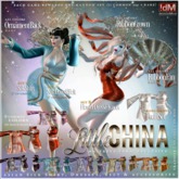 !dM LittleChina **OLIVE** FlowerDress (BOX #4B LARA)