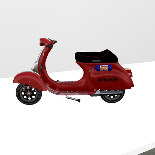 Lambretta GP  Turbo Red