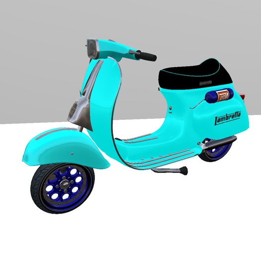 Lambretta GP  Turbo Bke Blue
