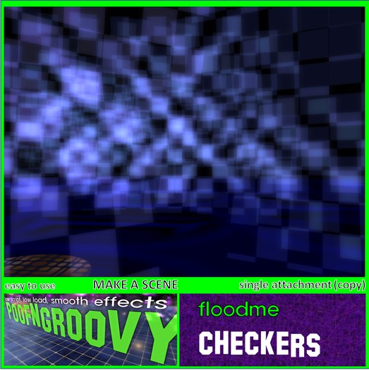 Checkers ~FloodMe~ (Attach) PoofNGroovy