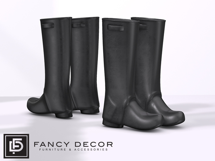 Fancy Decor: Rain Boots
