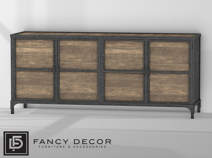 Fancy Decor: Industrial Cabinet