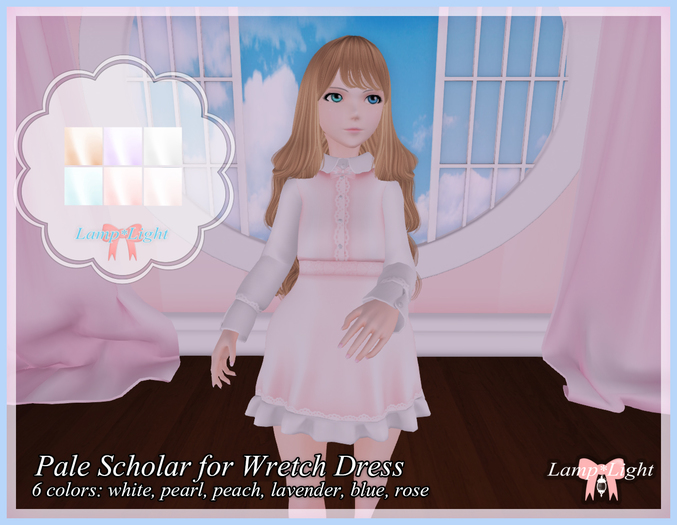 Lamp*Light - Pale Scholar for Wretch Dress