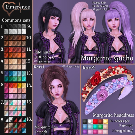 #11{Limerence} Margo hair-Reds