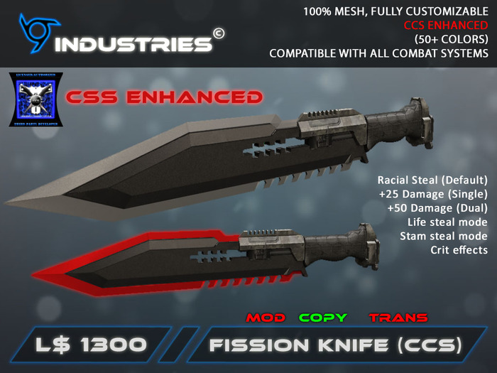 :696: FissionKnife + CCS Enhanced 