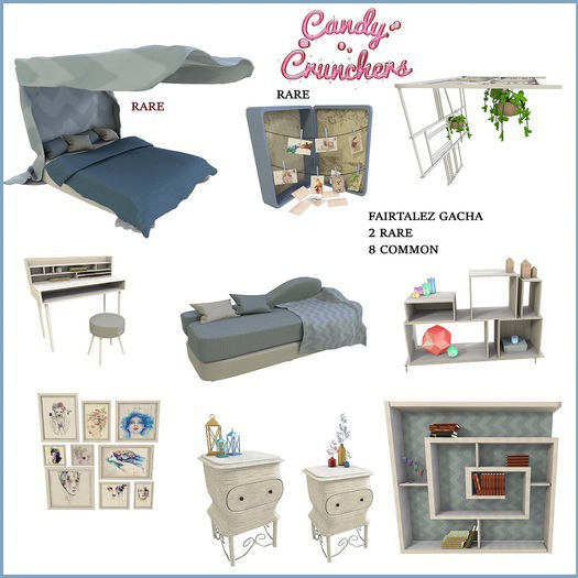 Candy Crunchers - FairTalez - BED - RARE