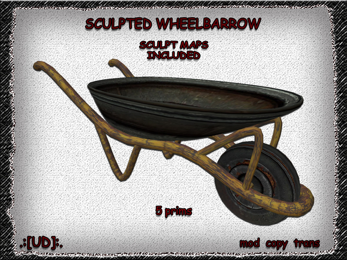 .:[UD]:. Sculpted Wheelbarrow FULL PERMS