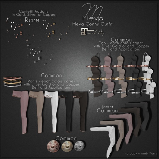 Meva Conny Pants Creme Box