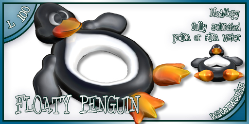 WaterWorks - FLOATY PENGUIN 2