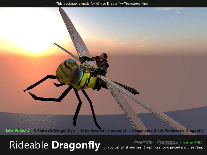 D~T :. [BOXED] Rideable Dragonfly Pack + EXTRA [V5.1.0]