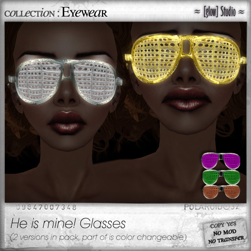 [ glow ] studio He is mine! Glasses
