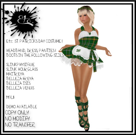Etc. ST PATRICKS DAY COSTUME 1