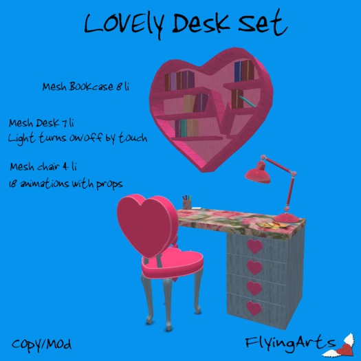 !FA! LOVEly Desk Set