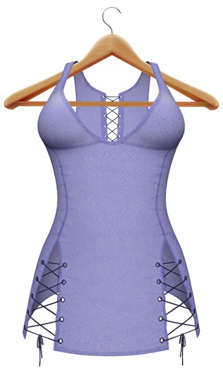 c'mere Laced Mini CORNFLOWER