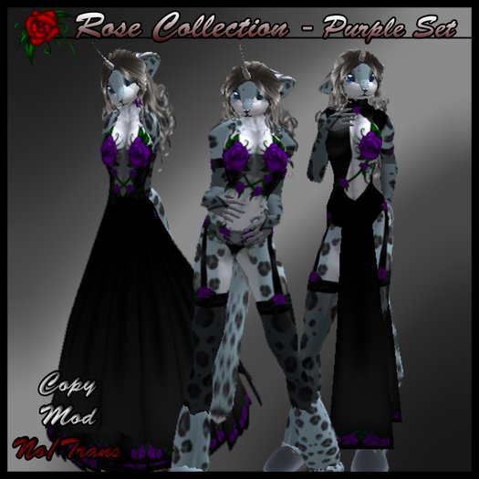 Avinz Designs - Color Set - Rose Collection (purple)