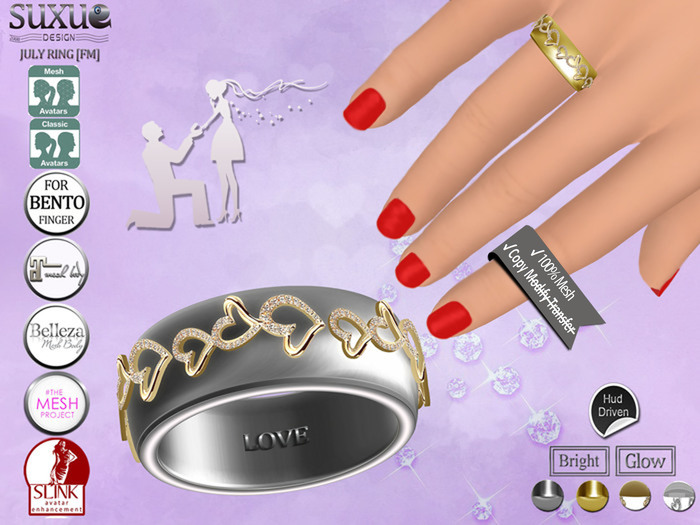 Wedding Ring Bento Classic Female