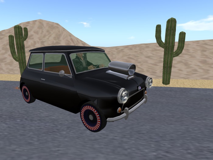 Black Mini Hot Rod 
