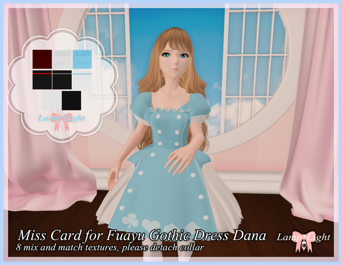 Lamp*Light - Miss Card for Fuayu Gothic Dress Dana