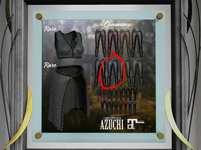 [Azuchi] Zireael Pants B Blue