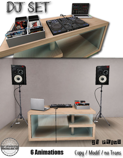 .::Mangaka::. DJ SET + Speaker Set