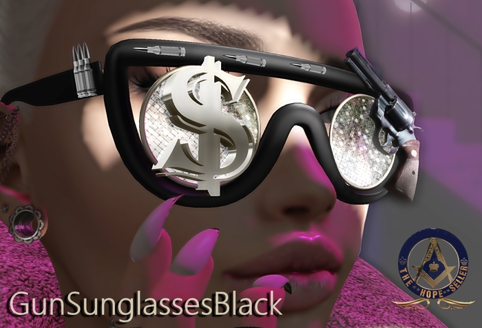 [HS] BlackGunGlasses