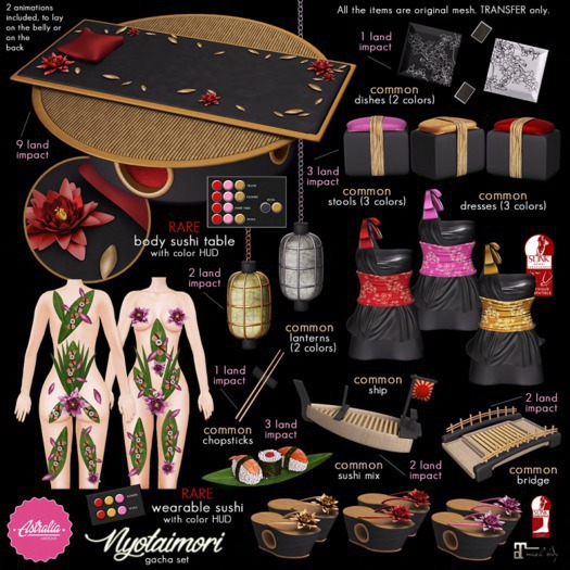 Astralia - Nyotaimori Body Sushi (ship)