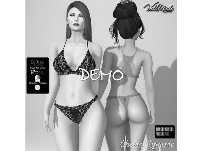[WellMade] Cherry Lingerie DEMO