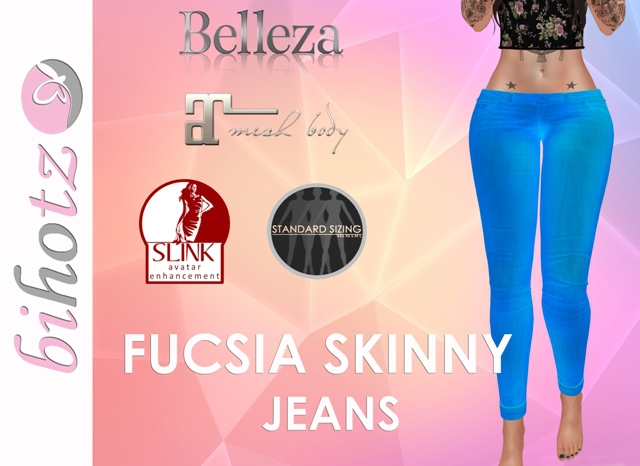 KAVAK - Baby Blue Skinny Jeans