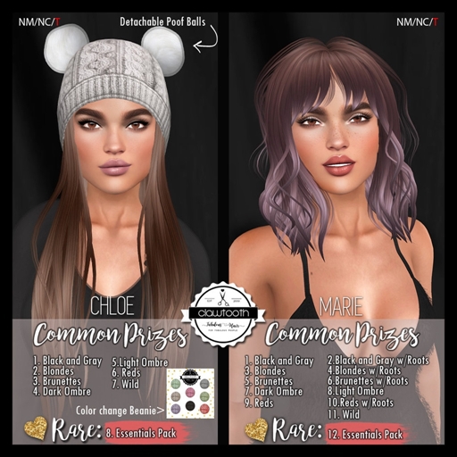 Clawtooth: Chloe (8.Essentials Pack) RARE