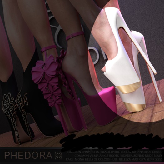 Phedora ~ Enny heels Maitreya ~ Choco