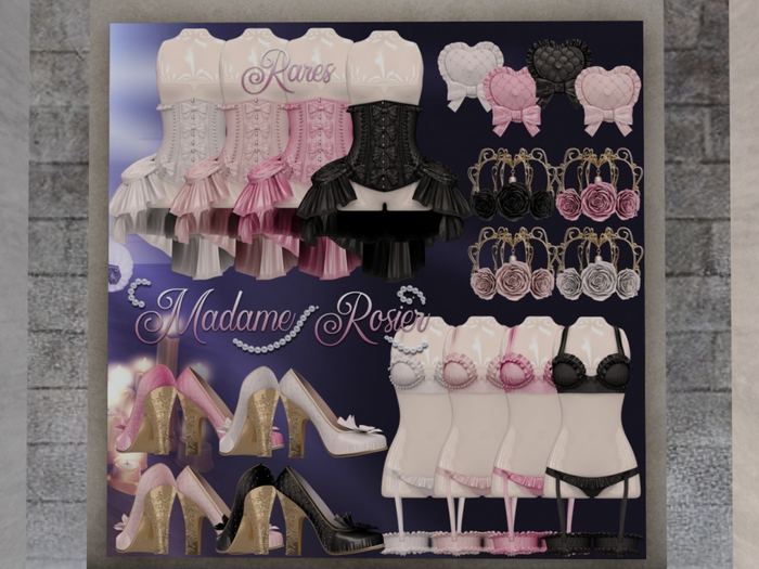 Violent Seduction - Madame Rosier Crown (Pink)
