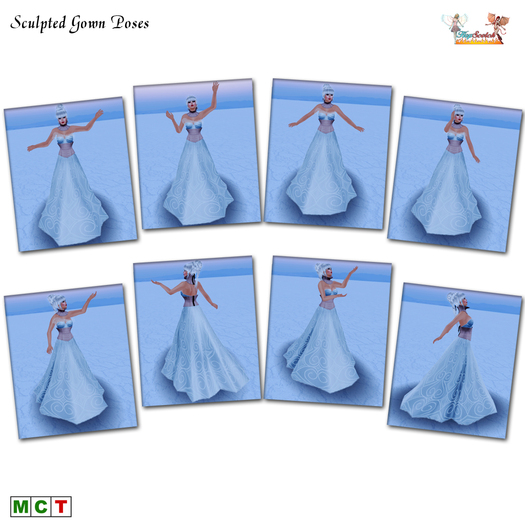 *~*HopScotch*~* Sculpted Gown Poses