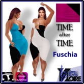 {BN} Time After Time Dress - Fuschia