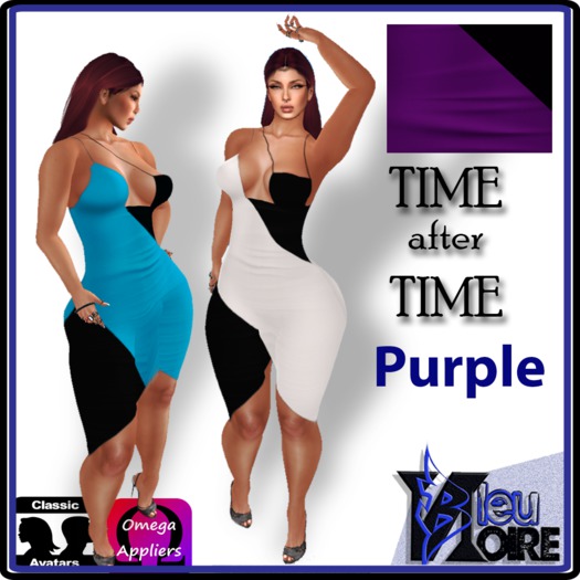 {BN} Time After Time Dress - Purple