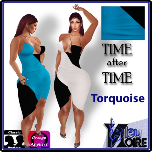 {BN} Time After Time Dress - Torquoise