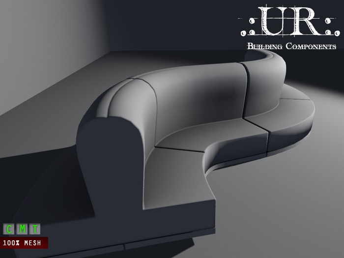 .:UR:. Night Club Collection - Couch (full perm mesh)
