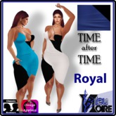 {BN} Time After Time Dress - Royal