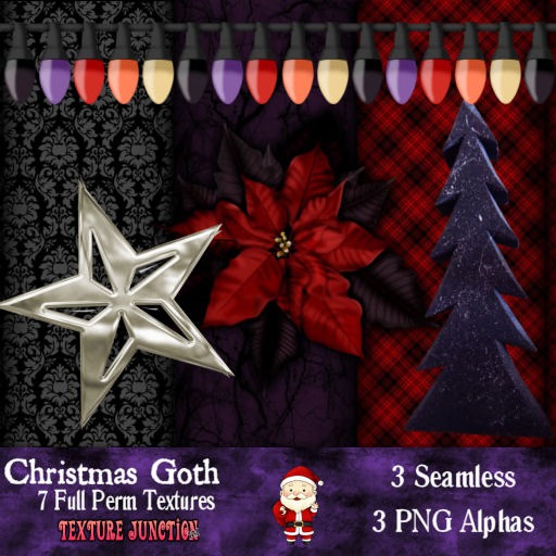 ~TJ~  Christmas Goth Textures