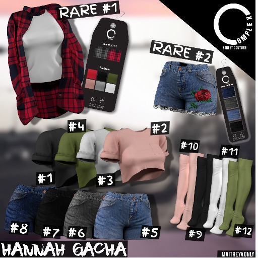 COMPLEX HANNAH RARE #2