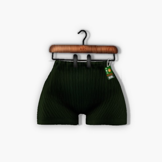 {ABC} Knitted Shorts Forest