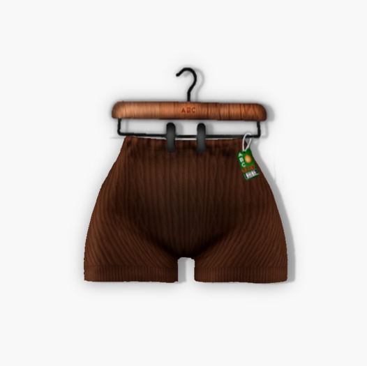 {ABC} Knitted Shorts Brown