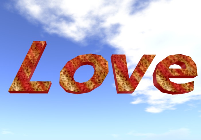 LOVE is in the air