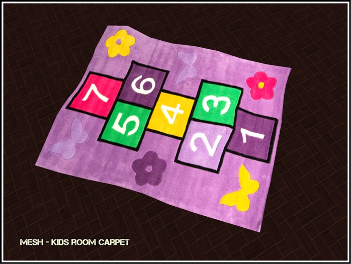mesh children's room carpet 2