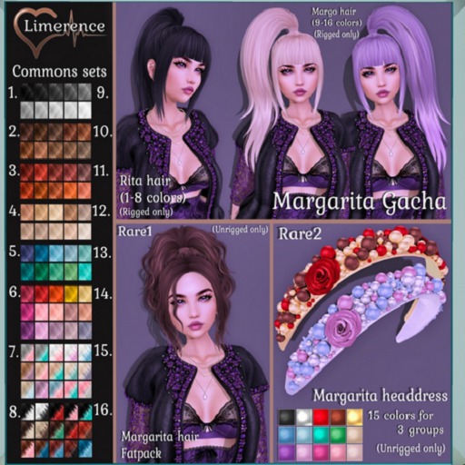 '#13{Limerence} Margo hair-Colour1