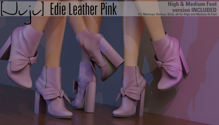 [Juju] Edie Leather Pink