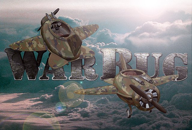 WarBug Airplane - Camo