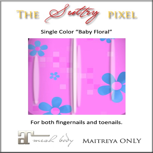 TSP Maitreya Nails Single "Baby Floral" (Add Me)
