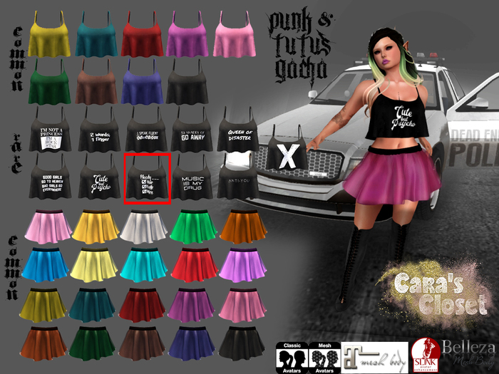 *Cara's* Punk & Tutus - Tank Bloody RARE